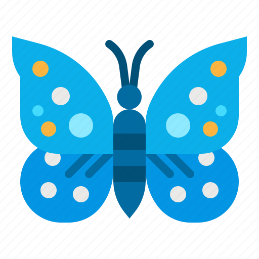 Butterfly, flower, nature, pollen, spring icon - Download on Iconfinder