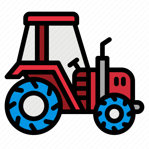 Agriculture, farming, gardening, harvest, tractor icon - Download on Iconfinder