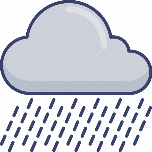 Cloud, cloudy, forecast, rain, raining, weather icon - Download on Iconfinder