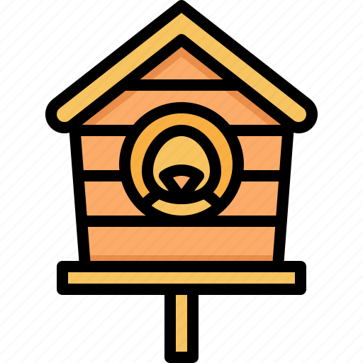 Bird, house, birdhouse, ornithology, animals, animal, nature icon - Download on Iconfinder