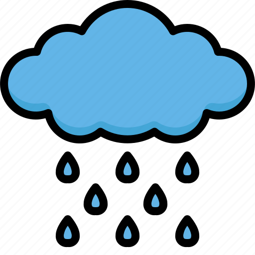 Cloud, weather, forecast, raining, rain, nature icon - Download on Iconfinder