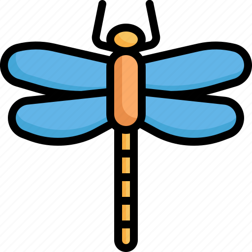 Dragonfly, fly, animal, animals, spring icon - Download on Iconfinder