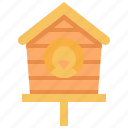 bird, house, birdhouse, ornithology, animals, animal, nature