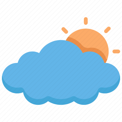 Cloud, sun, weather, forecast, nature, enviroment, climate icon - Download on Iconfinder