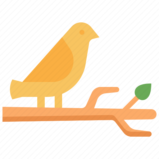 Bird, branch, wings, wildlife, animals, fly, forest icon - Download on Iconfinder
