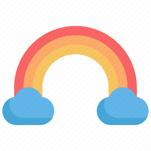 Rainbow, cloud, spring, holiday, weather, nature icon - Download on Iconfinder