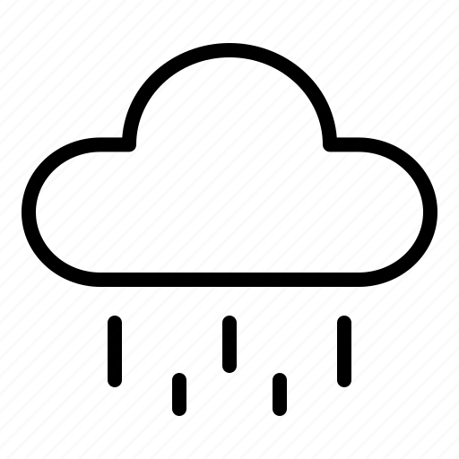 Rainy, rain, weather, cloudy icon - Download on Iconfinder