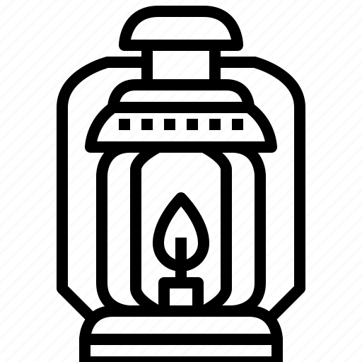 Lantern, oil, lamp, fire, tools, illumination icon - Download on Iconfinder