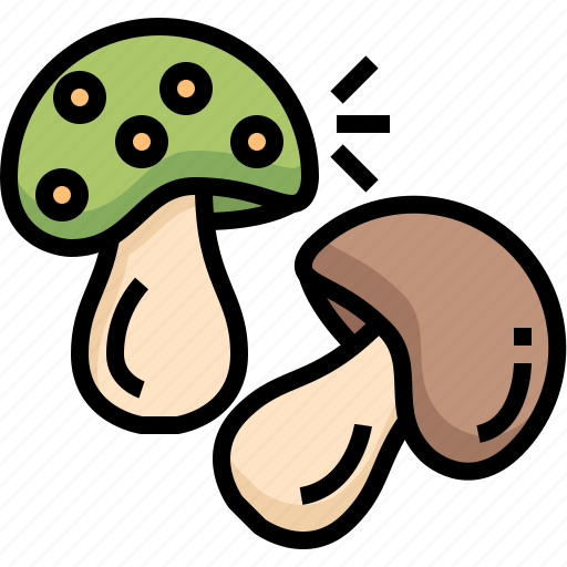 Mushroom, organic, nature, vegan, healthy, food icon - Download on Iconfinder