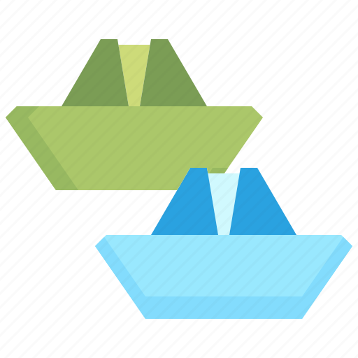 Paper, ship, boat, ferry, origami, art icon - Download on Iconfinder