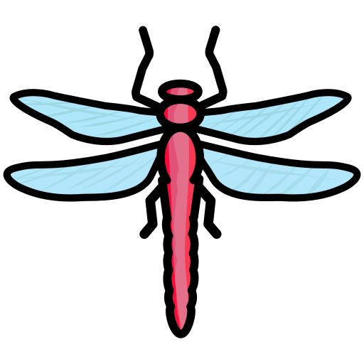 Bug, creature, dragonfly, insect icon - Free download