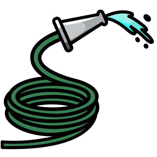 Agriculture, garden, hose, tool, water, watering icon - Free download