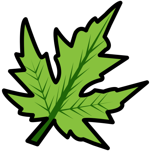 Ecology, green, leaf, plant, spring icon