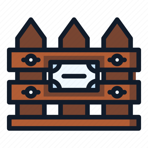 Fence, building, house icon - Download on Iconfinder