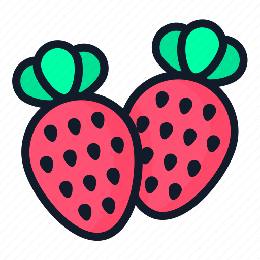 Strawberry, fruit, food, nature icon - Download on Iconfinder