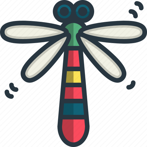 Dragonfly, wild, life, insect, garden, animals, spring icon - Download on Iconfinder