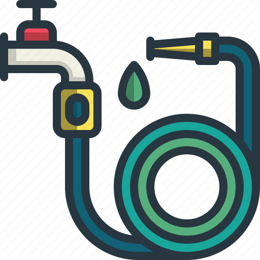 Hose, water, tool, garden, farm icon - Download on Iconfinder