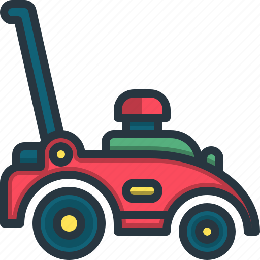 Lawn, mower, machine, farm, garden, yard icon - Download on Iconfinder