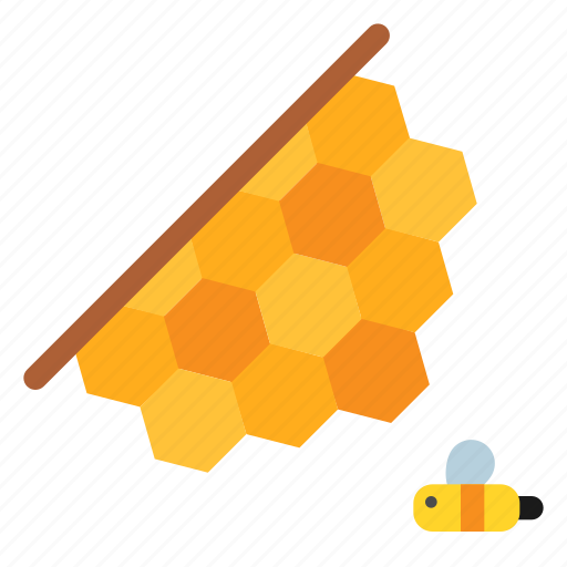 Bee, hive, honey, nature, beehive, honeycomb icon - Download on Iconfinder