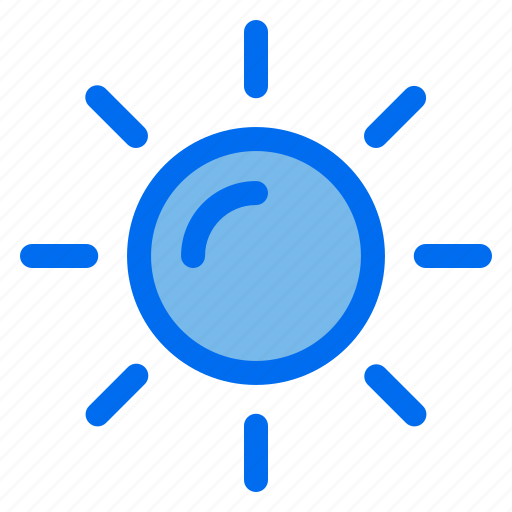 Sun, sunny, spring, weather, hot icon - Download on Iconfinder