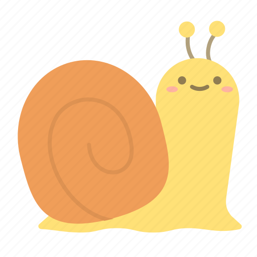 Snail, slug, slow, shell, spring, animal, wildlife icon - Download on Iconfinder