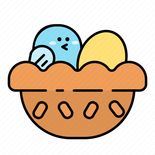 Bird, nest, birdhouse, fly, egg, spring, nature icon - Download on Iconfinder