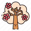 sakura, tree, cherry blossom, nature, leaf, plant, garden, gardening, flower
