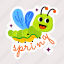 cute caterpillar, spring season, leaf caterpillar, leaf insect, cute creature 