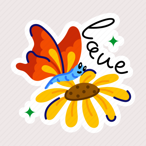 Blooming sunflower, garden flower, flower petals, spring flower, sunflower sticker - Download on Iconfinder