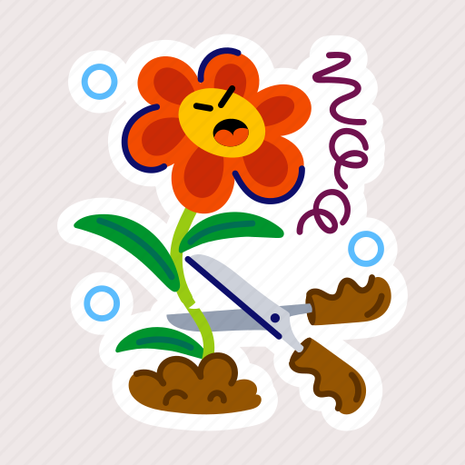 Spring flowers, proposing flowers, giving flowers, happy flowers, happy spring sticker - Download on Iconfinder