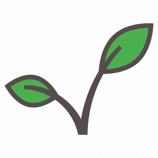 Garden, growth, leaves, plant, seedling, spring, sprout icon - Download on Iconfinder