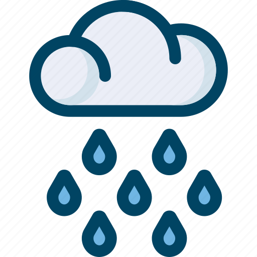 Cloud, drop, rain, spring, weather icon - Download on Iconfinder