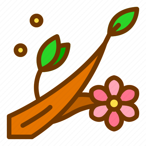 Branch, flower, nature, spring, tree icon - Download on Iconfinder