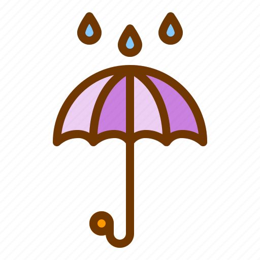 Rain, storm, umbrella, water, weather icon - Download on Iconfinder
