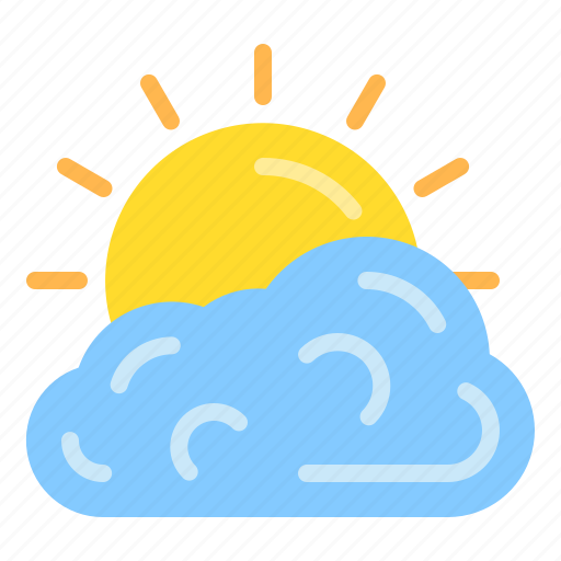 Cloudy, nature, spring, sun, weather icon - Download on Iconfinder