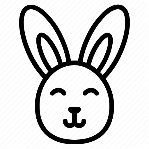 Animal, bunny, cute, easter, isolated, rabbit, spring icon icon - Download on Iconfinder