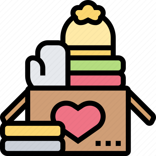 Donation, clothes, collect, give, service icon - Download on Iconfinder