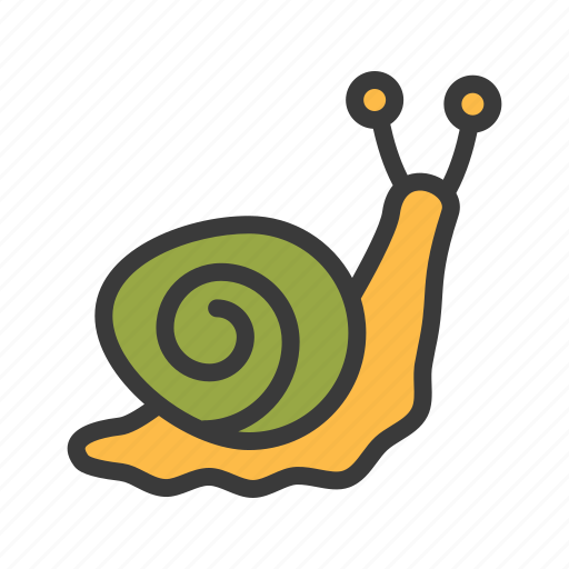 Spring, season, snail, animal, slow, slug icon - Download on Iconfinder