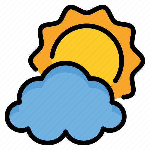 Spring, clouds, and, sun icon - Download on Iconfinder