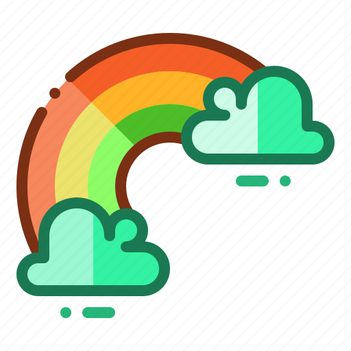 Rainbow, cloud, spectrum, spring, sky icon - Download on Iconfinder