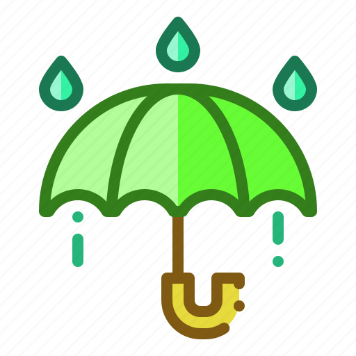 Umbrella, parasol, rain, drop, protection icon - Download on Iconfinder