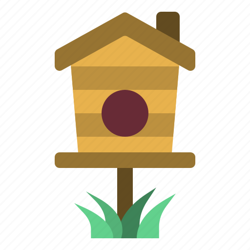 Spring, birdhouse, pet, garden, nest icon - Download on Iconfinder