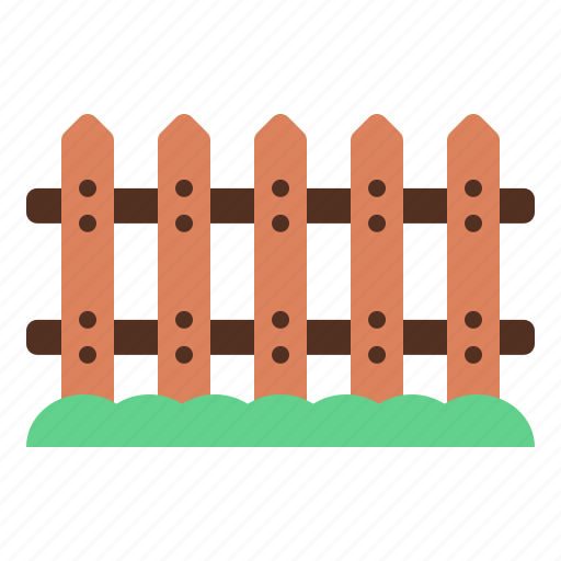 Spring, fence, garden, wood, house, farm icon - Download on Iconfinder