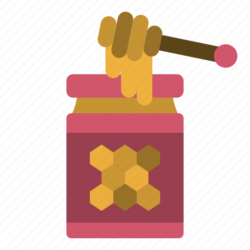 Spring, honey, bee, sweet, jar icon - Download on Iconfinder