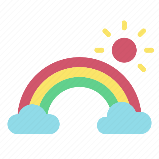 Spring, rainbow, weather, cloud, colorful icon - Download on Iconfinder