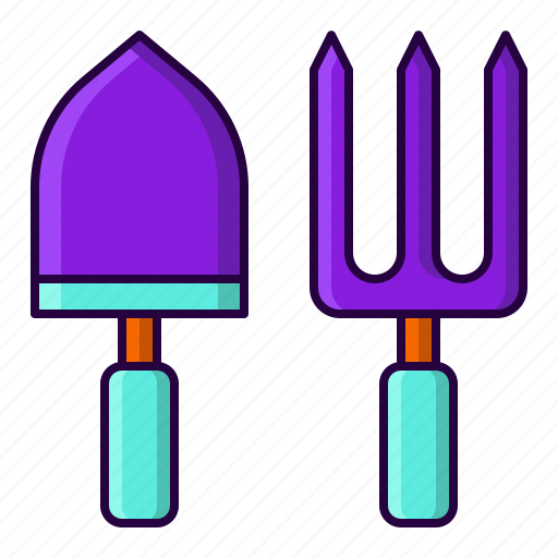 Farm, fork, garden, scoop icon - Download on Iconfinder