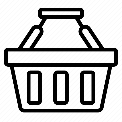 Basket, cart, shopping, checkout, shop, ecommerce icon - Download on Iconfinder