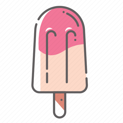 Cream, frozen, ice, ice cream, popsicle, summer icon - Download on Iconfinder