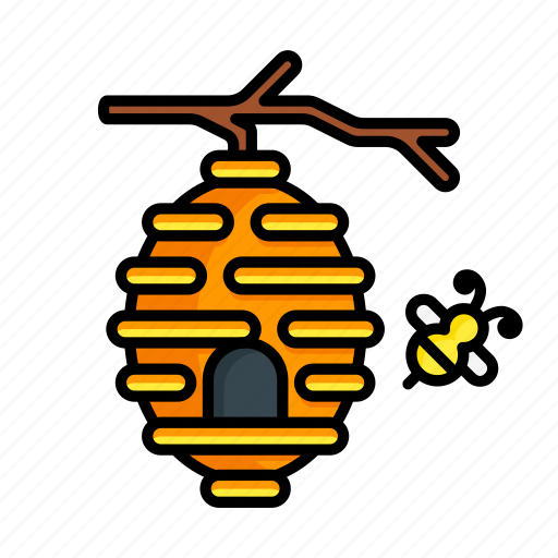 Honey, honeycomb, bee, hive, nature icon - Download on Iconfinder