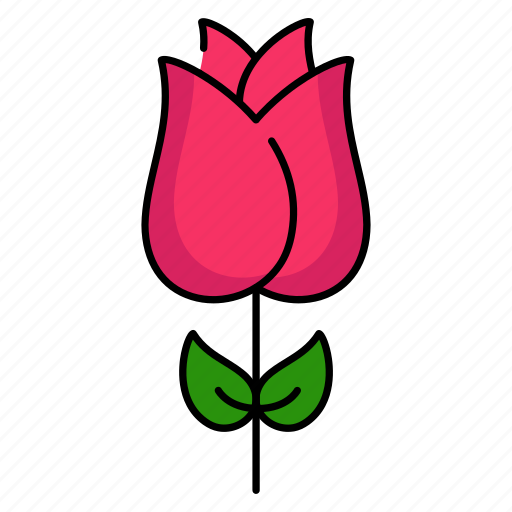 Rose, flower, fragrance, love, romance, red, garden icon - Download on Iconfinder